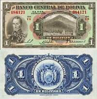 *1 Boliviano Bolívia 1928, P118 AU - Kliknutím na obrázok zatvorte -
